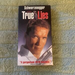 True Lies (1994) VHS – Schwarzenegger & Jamie Lee Curtis – Tested